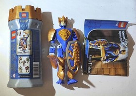 Lego 8796 Castle Knights Kingdom King Mathias 100% Complete In Original Tub