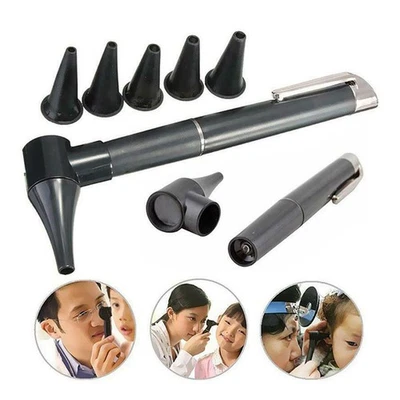Stylo Loupe Lumière Auriculaire Otoscope Médical Diagnostic Clinique Pour /