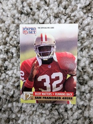 1991 Pro Set - 2nd Round Draft Choice Ricky Watters #774 (RC)