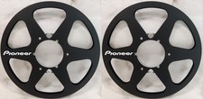 One Pair 10.5'' black Pioneer Tape reel High Quality Aluminum Take Up Reel
