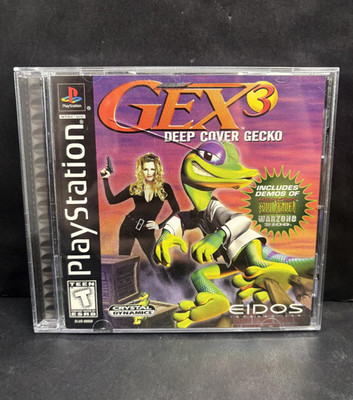 GEX 3: Deep Cover Gecko (Sony PlayStation 1 PS1) *COMPLETE - TESTED*