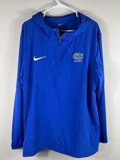 Florida Gators Nike Blue Men  s DriFit Performance Jacket Pullover Size XL Soccer