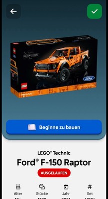 LEGO TECHNIC: Ford F-150 Raptor (42126)