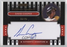 2008 Razor Signature Series Black 6/25 David Cooper #ES-15 Auto 4r3