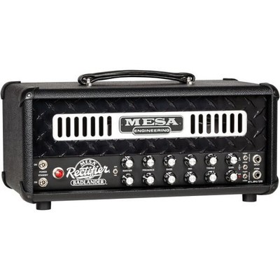 Mesa Boogie Badlander 25 All Tube Guitar Amp Head, Black Bronco, Black Diamond P