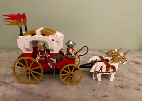 LEGO Castle Kingdoms 7188 King's Carriage Ambush - 100% Complete with Manuals