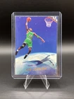 Michael Jordan 1990 Air Jordan Green Jersey Slam Dunk Promo Card RARE