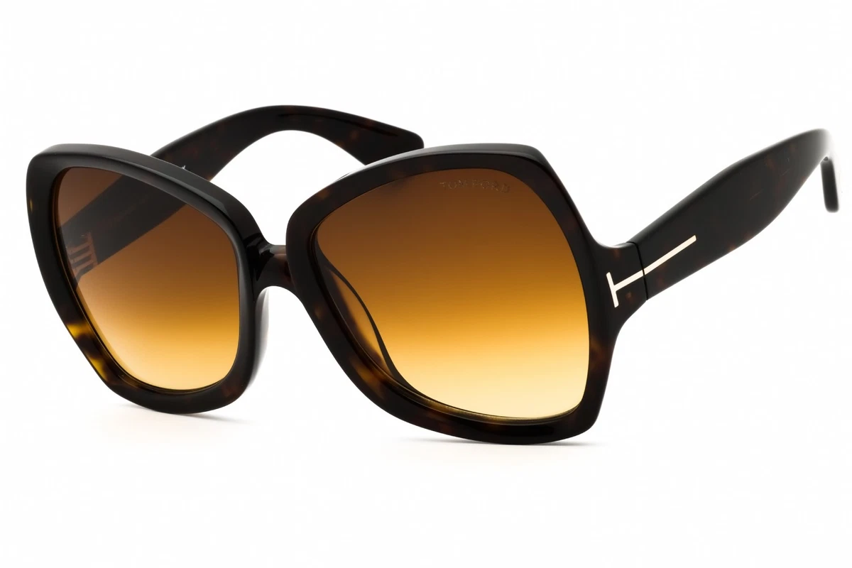 NEW TOM FORD SUNGLASSES, BUTTERFLY WOMEN BROWN YELLOW WOMEN SUNGLASSES TOM FORD TOM FORD  main image 3