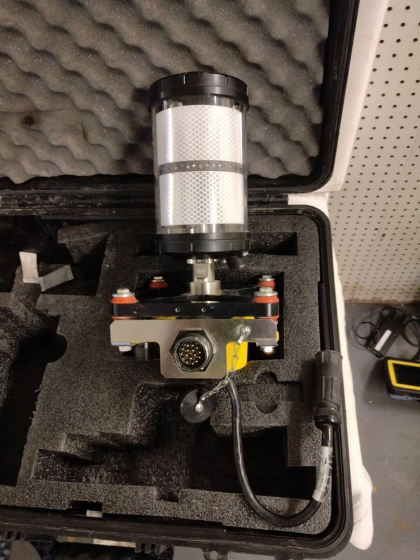  Trimble MT900 360* UTS Prism For Total Station Machine Control W/Cable (Unused)