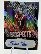 2024 Leaf Heroes & Prospects - Da’Quan Felton Bronze Prospect Autographs /199