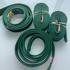 Martial Arts Belt Lot Size 2  Size 0 Karate Taekwondo Training Belts 4pcs. 1Q