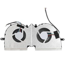 New CPU & GPU Cooling Fan For MSI GE75 Raider GL75 GP75 Leopard MS-17E2 Series