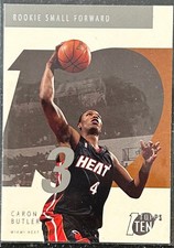 2002-03 CARON BUTLER TOPPS TEN ROOKIE CARD RC!. rookie card picture