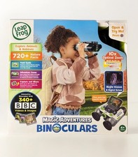 Leap Frog Magic Adventures Binoculars W/Screen Capture Night Vision LeapFrog New
