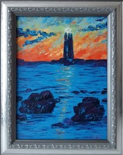 Faro originale dipinto