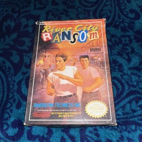 River City Ransom NES (Nintendo NES, 1989) No Manual Tested Works w/ Box