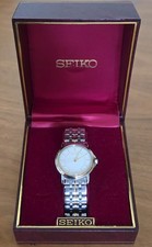 Seiko Vintage 2003 Mens Two Tone Quartz Dress Watch 7N01-6J50 - Original JDM