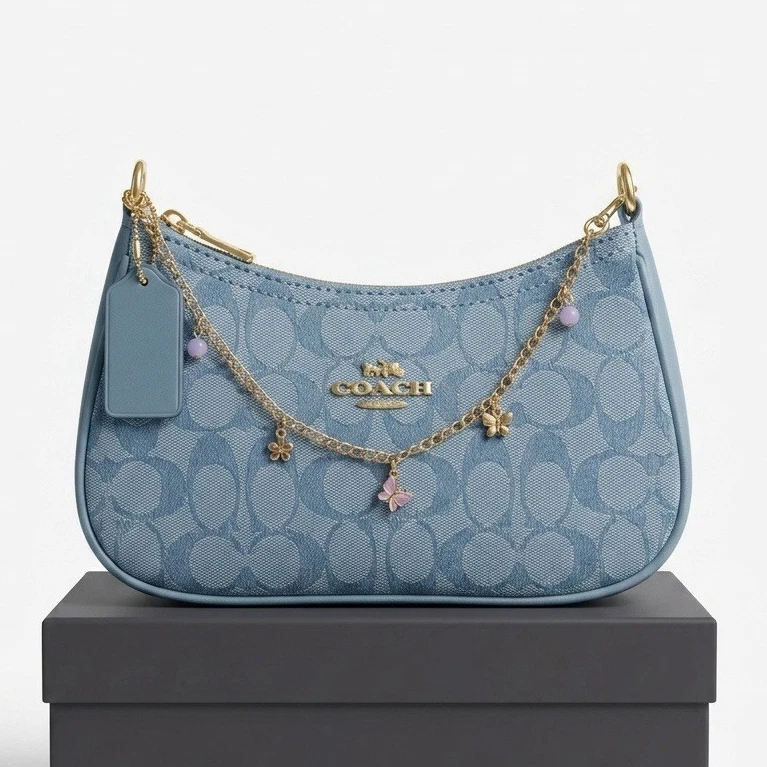 Coach Shoulder Bag Gold Bags & Handbags for Women for sale | eBay
