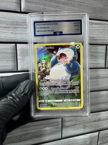 Pokémon TCG Snorlax TG10/TG30 Swsh11: Lost Origin Ultra Rare Full Art Holo EN