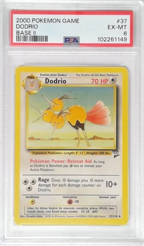 Dodrio graded PSA 6 for sale on eBay