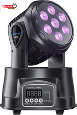 BETOPPER DJ Lights Moving Head,Rgbw Mini Stage Lights Moving Head, DMX DJ Disco