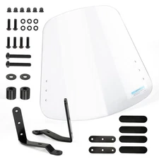 Windshield For Yamaha Zuma 125 YW125 2009-2017 2018 2019 2020 2021 Wtih Hardware