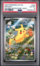 2024 POKEMON SV BLACK STAR PROMO PIKACHU #088 PSA 6 EX #137865155