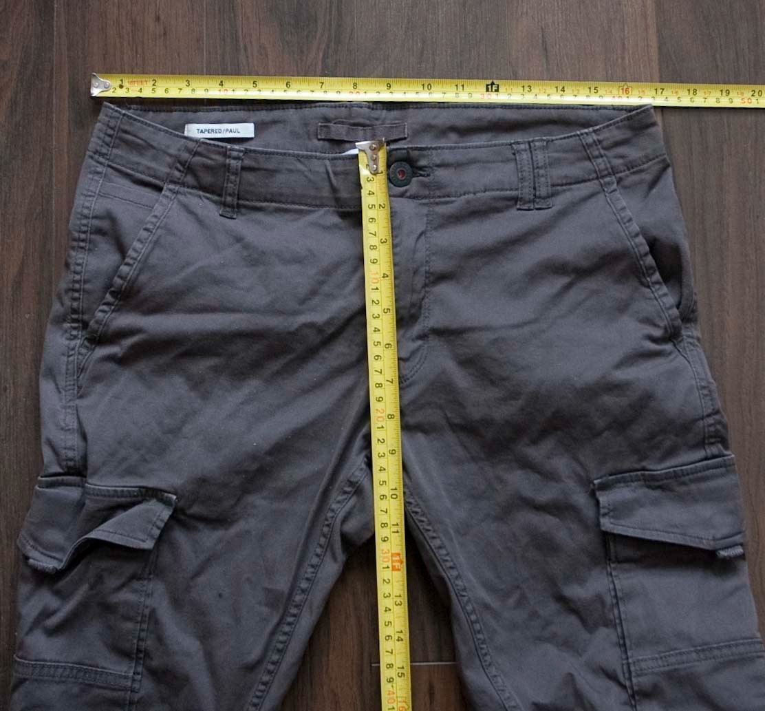 Jack & Jones Pants Cargo Tapered Paul Size 34x27.5 Dark Gray **31D1211 image 4