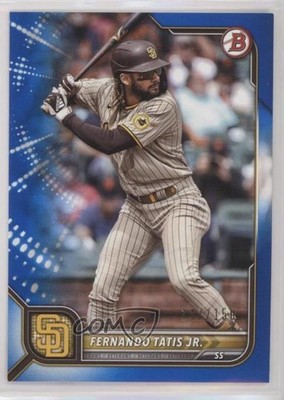 2022 Bowman Blue Border /150 Fernando Tatis Jr #34 0l7e