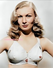 VERONICA LAKE #11 BEAUTIFUL COLORIZED PHOTO 11 X 8.5 SHIPS FREE