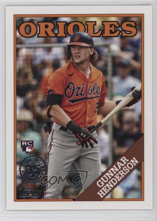 2023 Topps Update 1988 Topps Baseball Gunnar Henderson #88US-9 6a6
