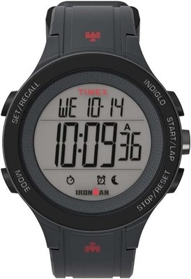 Timex TW5M48900 Men's Ironman Digital Chronograph 42mm Silicone Band Watch