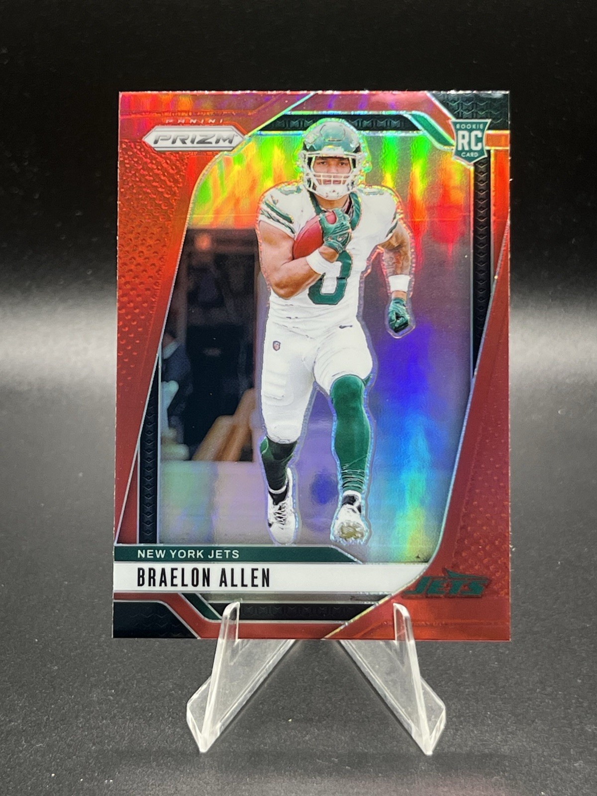 2024 Panini Prizm Football Braelon Allen Red Retail SP Rookie Card RC #311