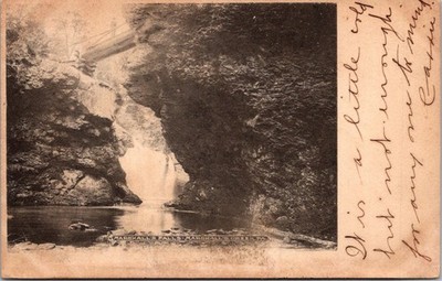 Vintage 1905 Marshall's Falls Pennsylvania Scenic Waterfall Postcard