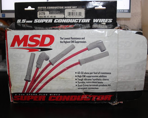 MSD 31779 Super Conductor 8.5mm Spark Plug Wires Chevy 366 427 454 HEI