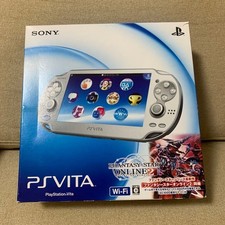 Excellent PlayStation PS Vita Ice Silver pch-1000 OLED Console Region free Sony