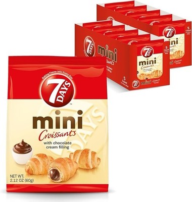 Mini 7 Days Croissant 2.12 Oz X 5. 5 Count 7 Days Mini. Free Expedited Shipping!