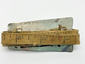 Kirk's Tailors Measuring Tape With Crotch Measure, David Alder & Sons, Milwaukee