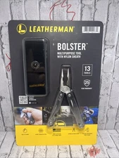 Leatherman Bolster Multipurpose Tool with Nylon Sheath Stainless 13 Tools NEW