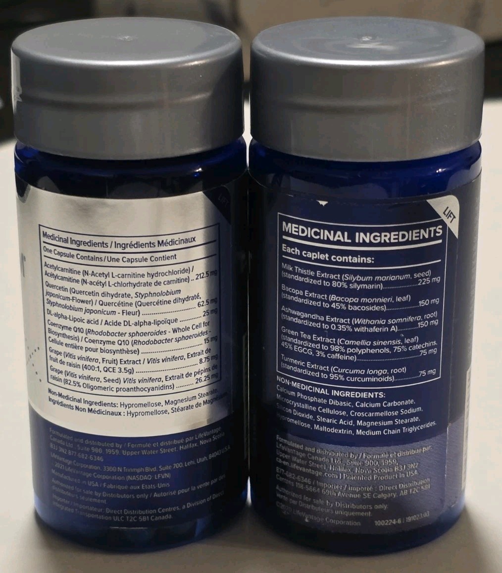 LifeVantage Protandim Nrf2 Synergizer Dietary Supplement Capsule