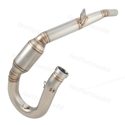 Motorcycle Exhaust Header Pipe Modified For Svartpilen 401 TC250 TX300 2017-2018 - Picture 4 of 6