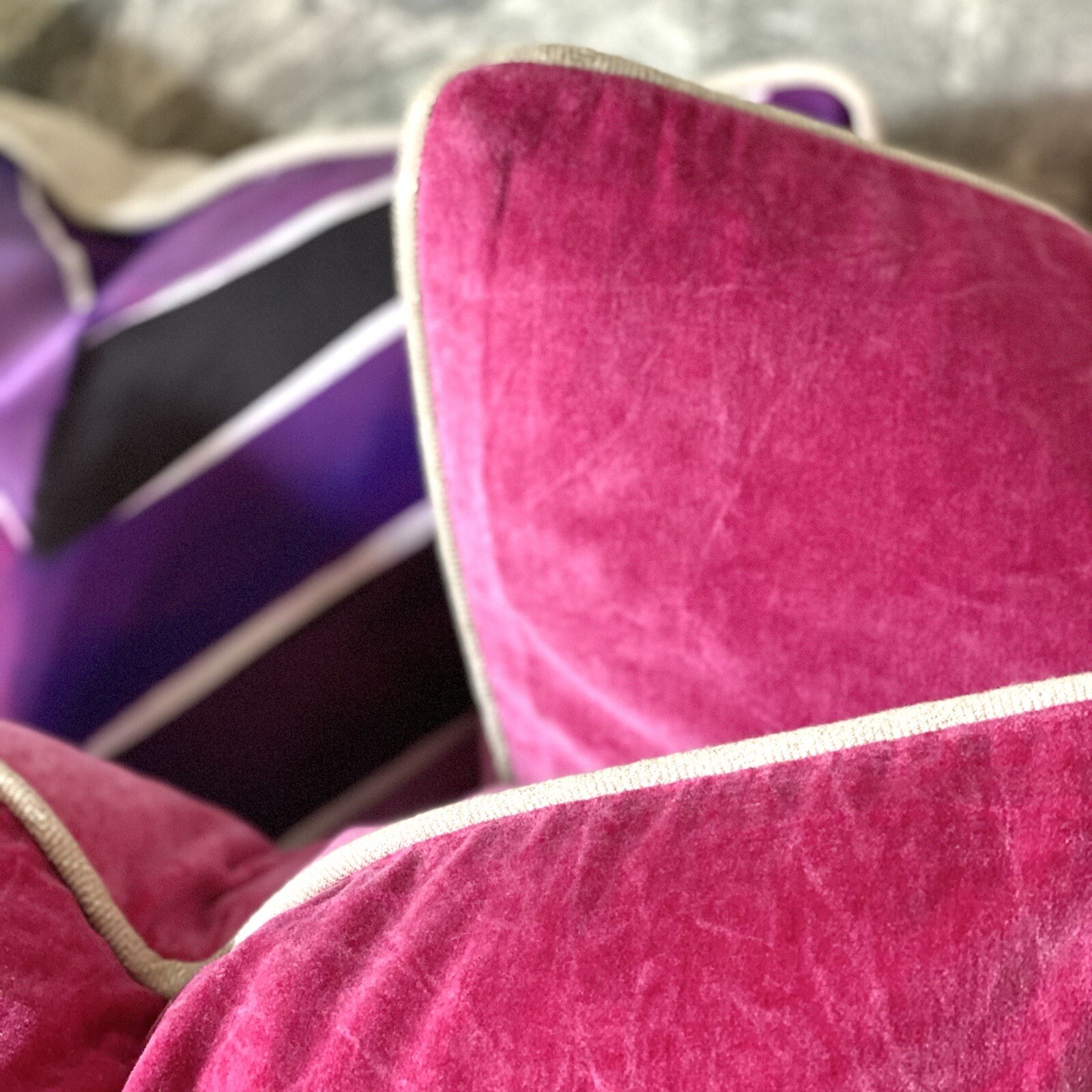 Villa Home Collection Heirloom Velvet Pillow Cover eBay