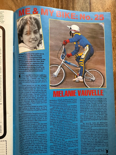 BMX Action Bike Magazine No 25 December 1984 Vintage BMX Freestyle Racing - Picture 12 of 13