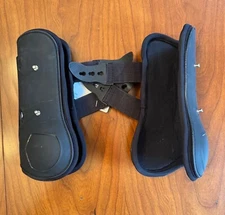 SmartPak Deluxe Open Front Boots - Black - Pony