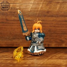 minifig minibrick  fate saber