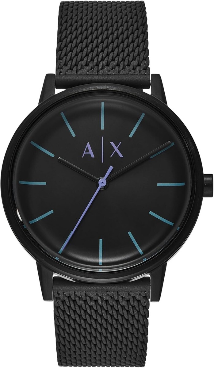 A|X Armani Exchange] Watch CAYDE AX2760 Men's Black | eBay