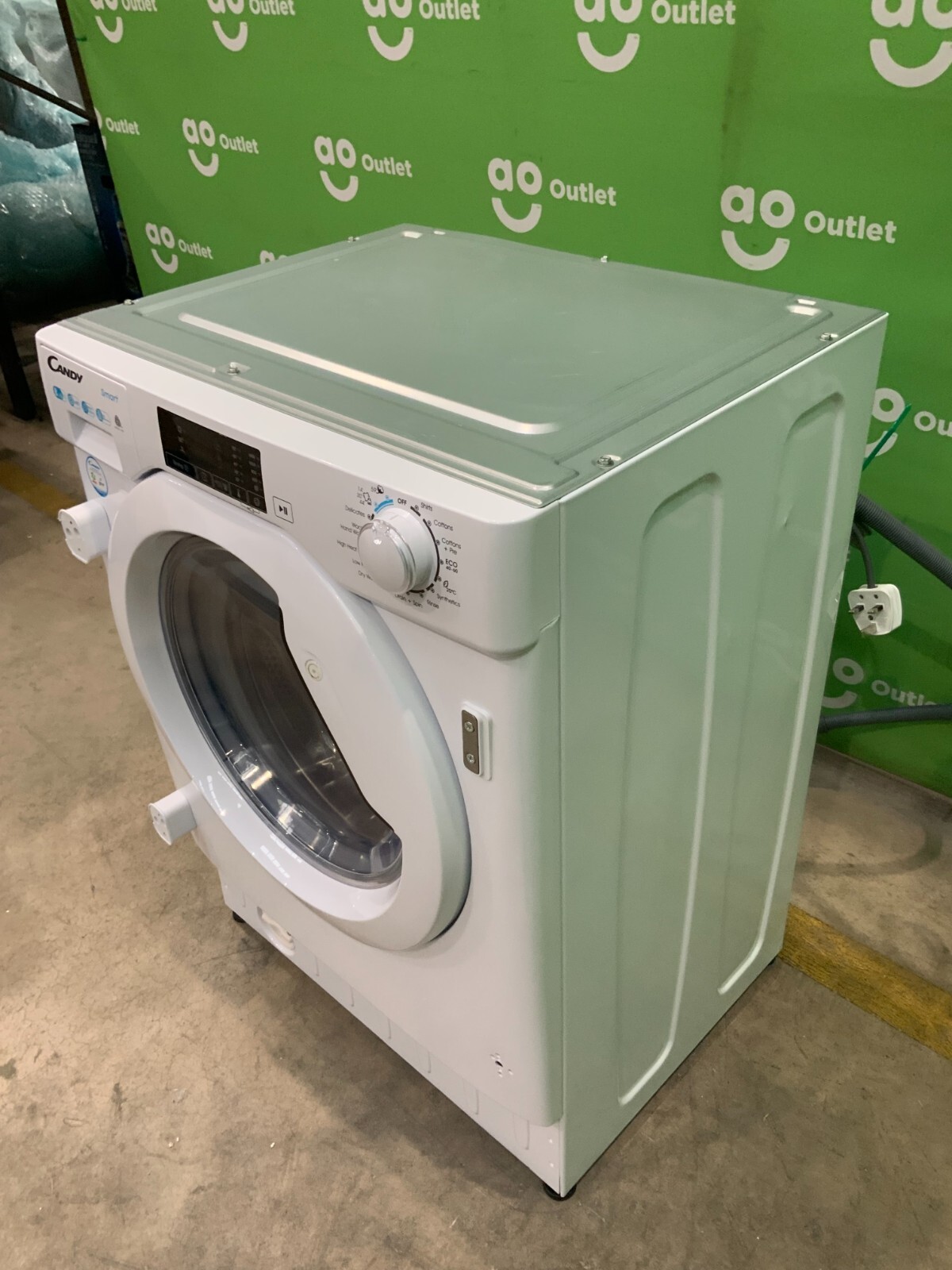 Candy Integrated Washer Dryer White E Rated 8Kg/5Kg CBD485D1E/1 