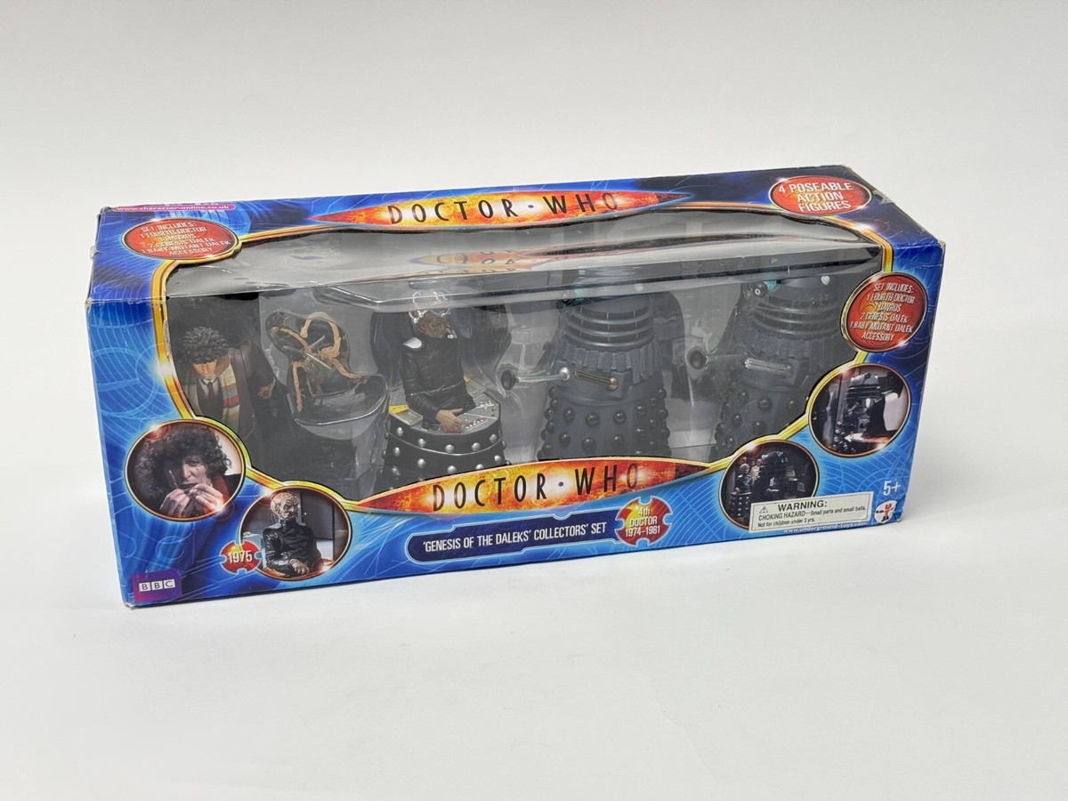 Doctor Who Genesis of the Daleks Action Figure Set / 4th Doctor