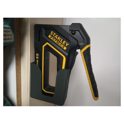 Wall Mounted Holder for Stanley FatMax Staple & Nail Gun FMHT0-80550