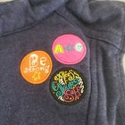 American Girl Kids Love to Layer Moto-Style Blue Vest Size L - Fits like 7/8 — photo 2